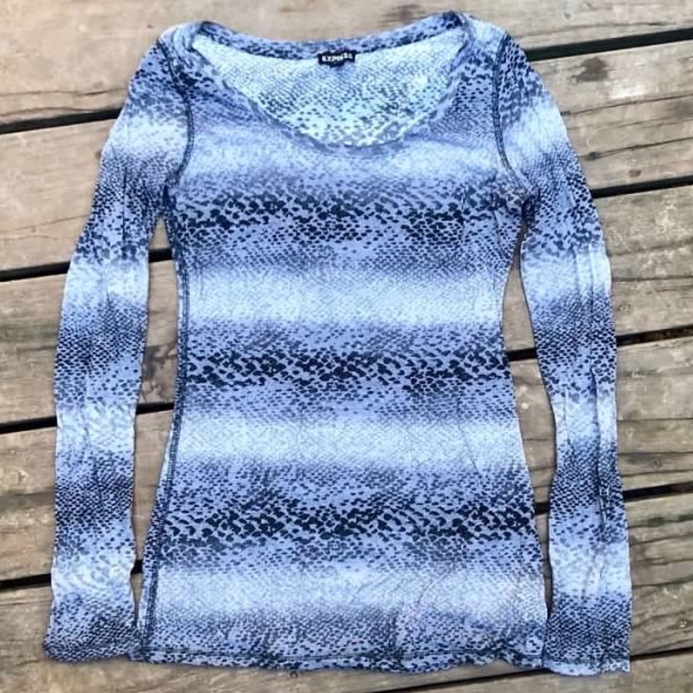 Express Women’s Snakeskin Top